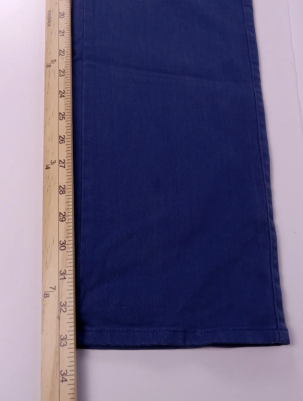 Peter Millar Signature Sateen Five-Pocket Pants Mens Size 34x32 Blue